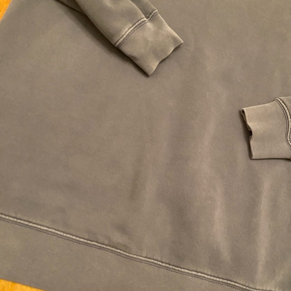 Pink oversized grey & white sweatshirt nice sz XS - Picture 10 of 12